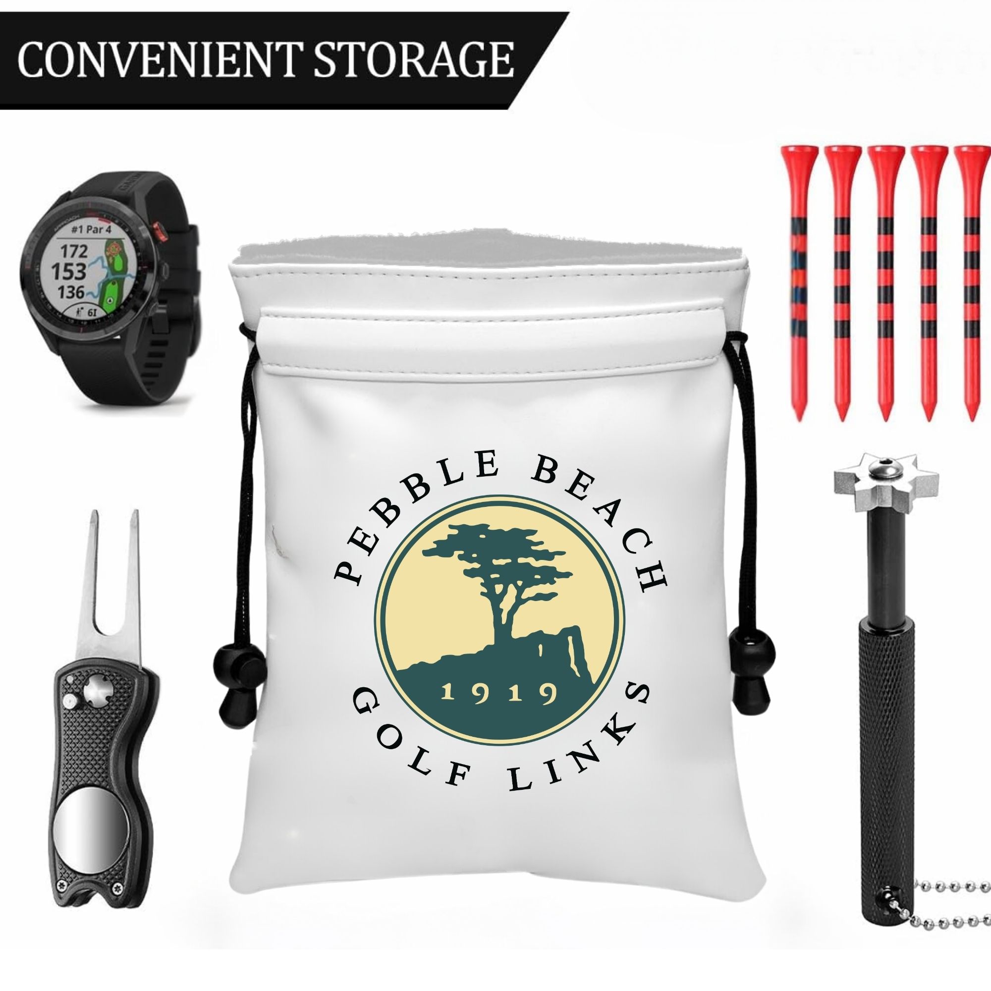 حقيبة كراون جولف للأشياء الثمي - مراجعة Golf Equipment Drawing وسعره
