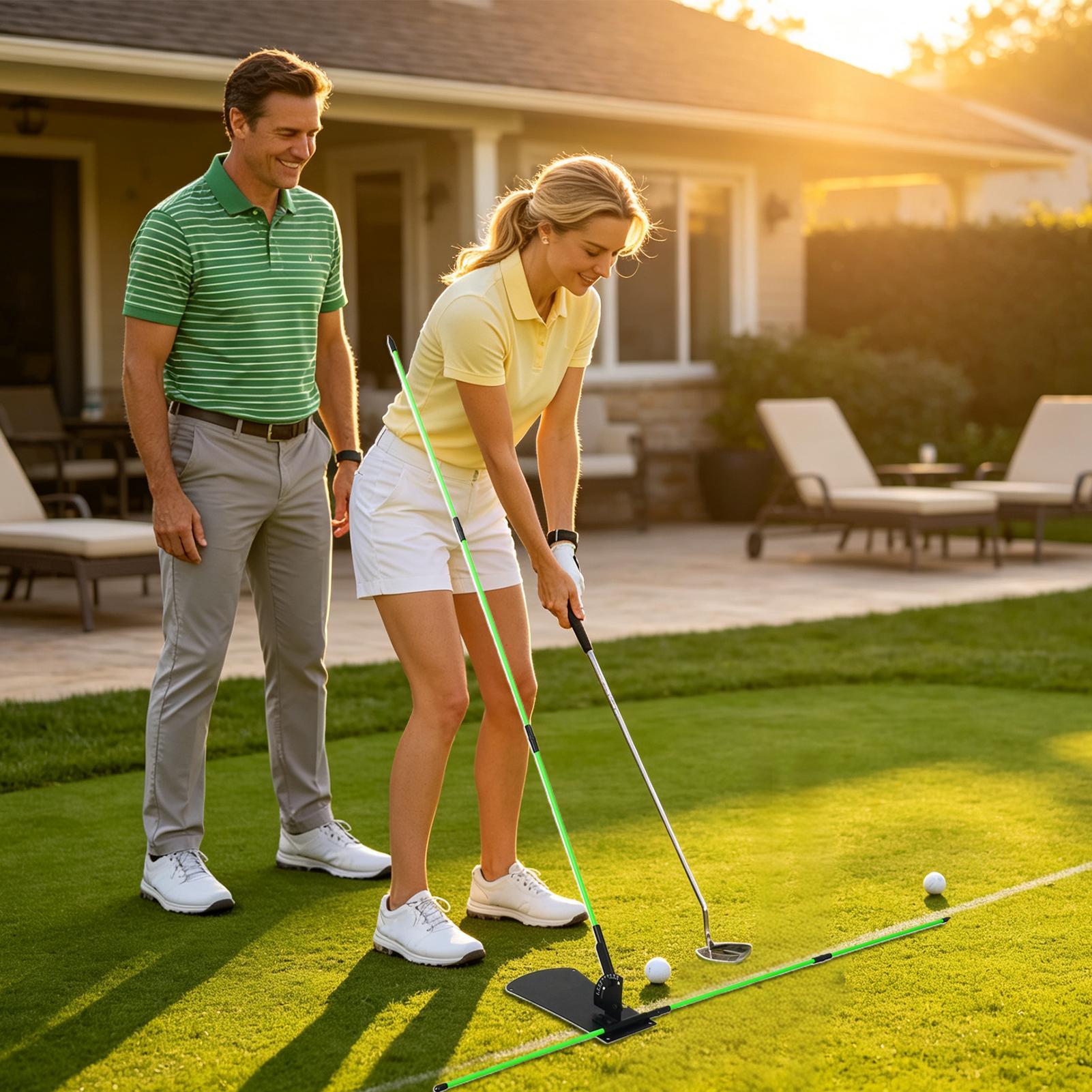 أداة تدريب محمولة لتصحيح مسار  - مراجعة Golf Equipment Women وسعره
